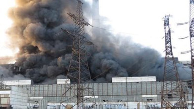 Все работники Славянской теплоэлектростанции эвакуированы из-за боевых действий