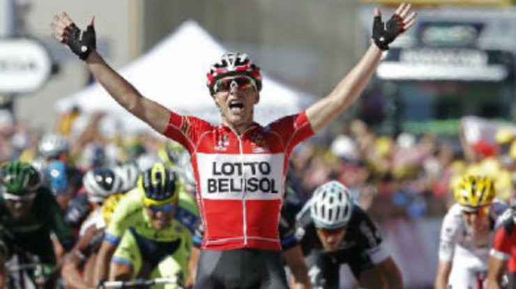 Галлопен выиграл 11-й этап "Тур де Франс"