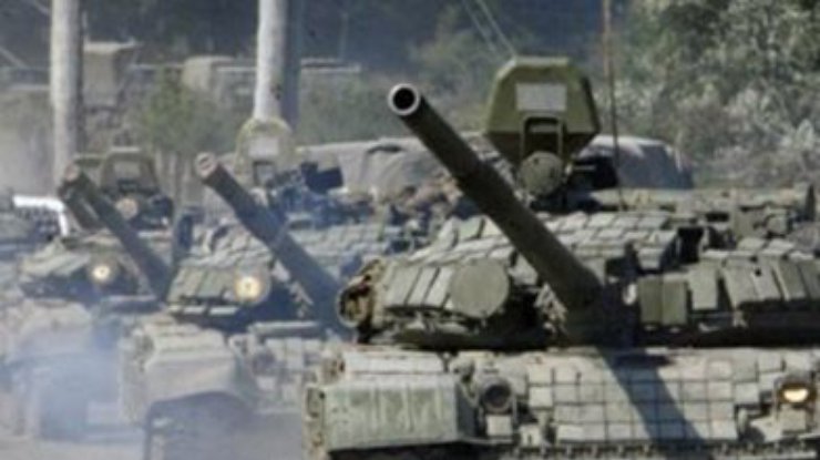 Россия подтянула 30 танков к границе с Украиной в Брянской области