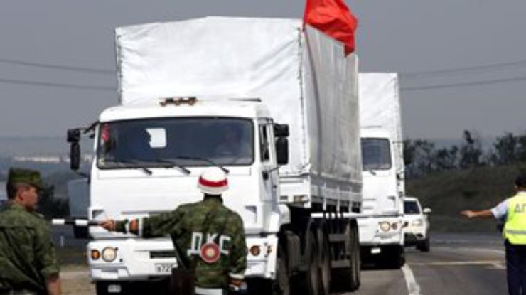 Гуманитарный конвой Путина еще не получил документов на въезд – пограничники