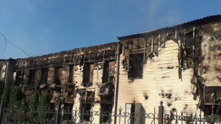 В Луганске горел ведущий в Украине чугунный завод