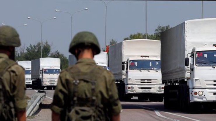 Украинская таможня начала оформление гуманитарного конвоя Путина