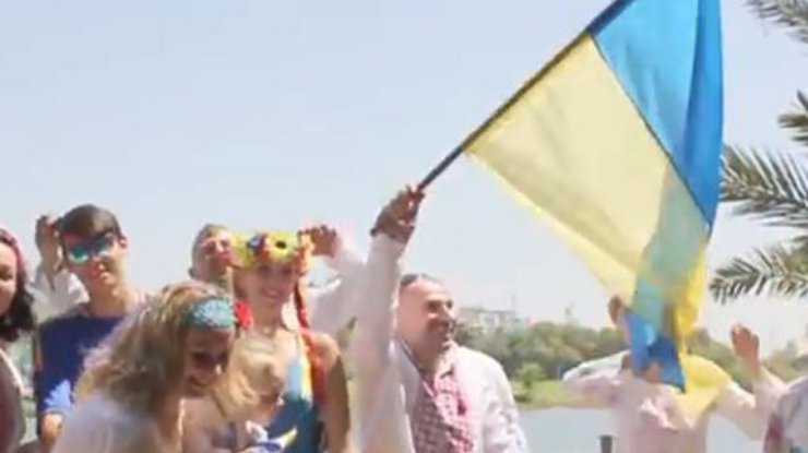 Израильтяне записали видеоролик ко Дню независимости Украины