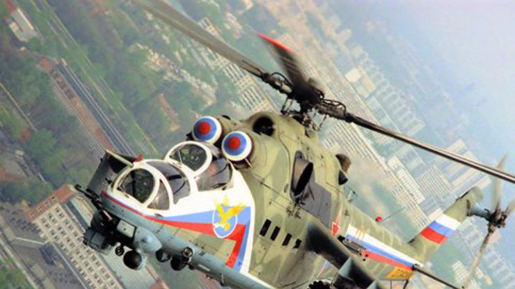 Украинских пограничников впервые убили из боевых вертолетов Ми-24 России
