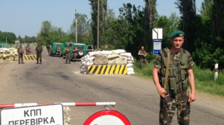Украина установила 29 блокпостов на границе с Россией