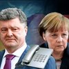 Порошенко та Меркель домовилися спільно стабілізувати ситуацію на Донбасі