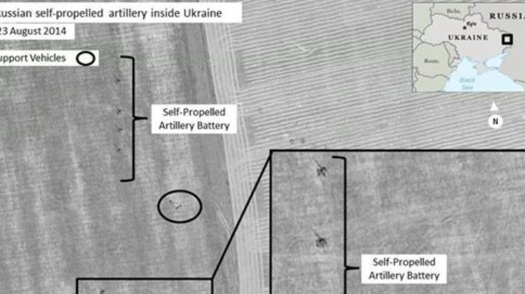 НАТО обнародовало фото военного вторжения России в Украину (фото)