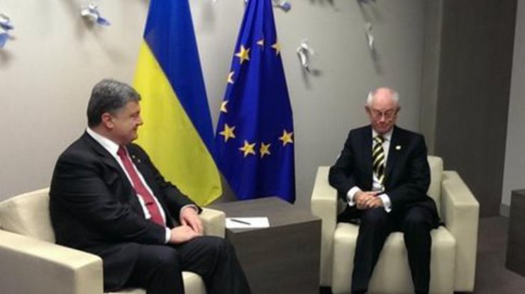 Порошенко попросил у Ромпея военной помощи для Украины