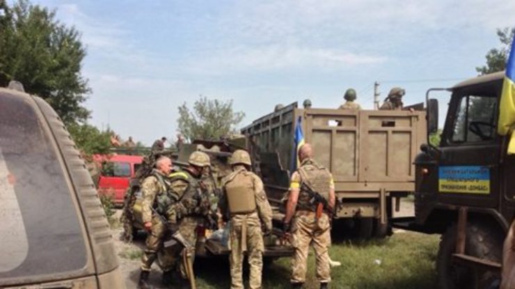 Из Иловайска вывели еще 10 раненых бойцов, - Семенченко