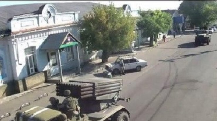 Близ Широкино украинский батальон попал под шквальный огонь из "Градов" (видео)