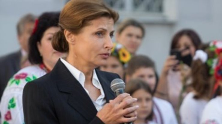 Марина Порошенко призналась, что ее сын воюет на Донбассе