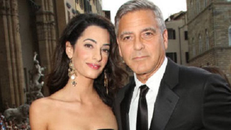 Джордж Клуни вывел в свет будущую жену Амаль Аламуддин