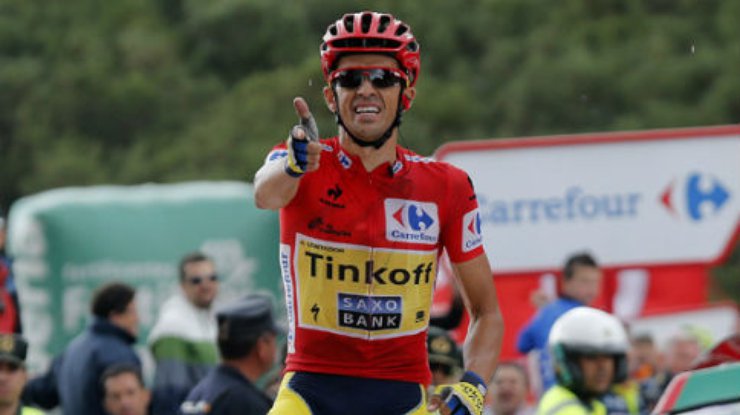 Контадор лидирует после 16-го этапа "Вуэльты"