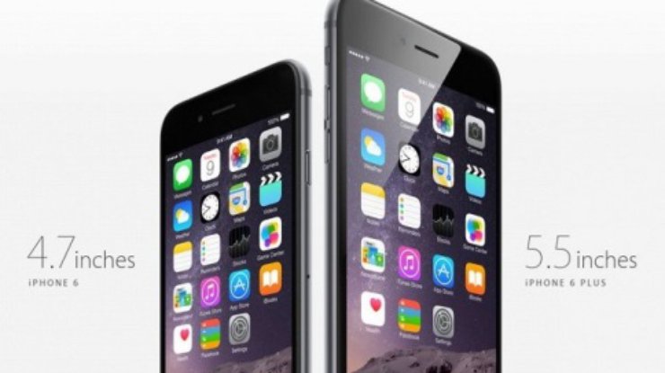 Apple показала миру гигантские смартфоны iPhone 6 и iPhone 6 Plus (фото, видео)