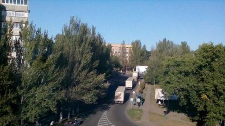 Третий гумконвой Путина прибыл в Донецк (обновлено)