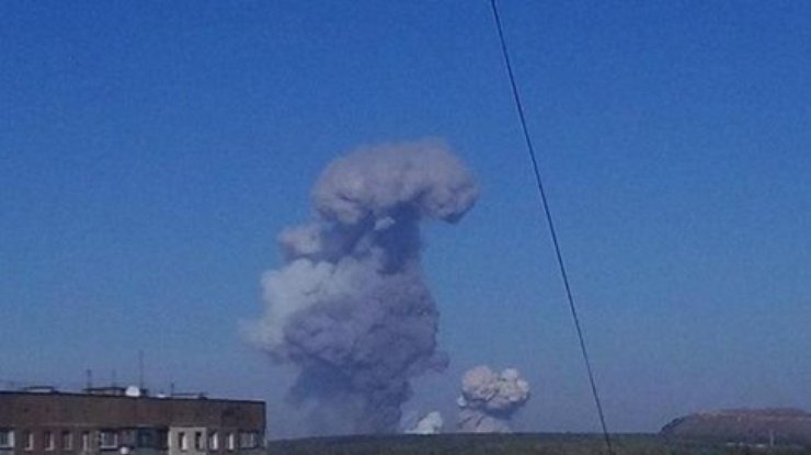Мощность взрыва на Донецком химзаводе оценили в 3 килотонны