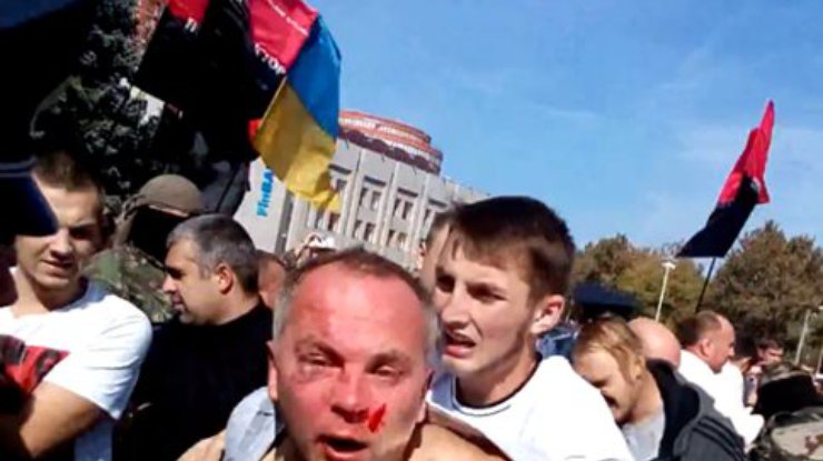 Визит Нестора Шуфрича в Одессу закончился стрельбой и дракой (фото, видео)