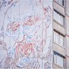 В Харькове рисуют портрет Тараса Шевченко на 17-этажном доме (фото)
