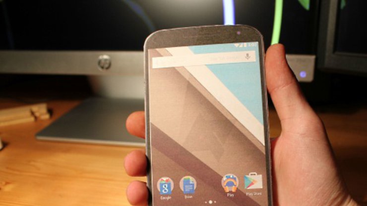 Google показал смартфон Nexus 6 и запустил рекламу Android L (фото, видео)