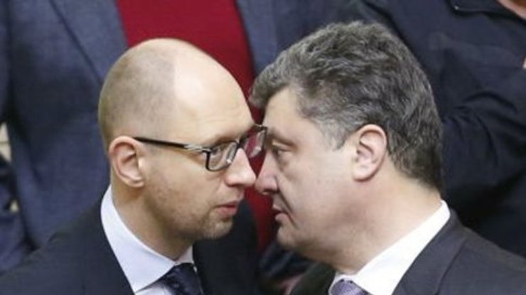 Порошенко предлагает Яценюку писать план восстановления Украины: соглашение о коалиции