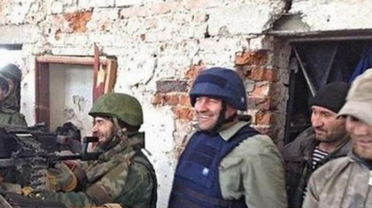 Актер Пореченков приехал к террористам ДНР показать запрещенный фильм (фото)