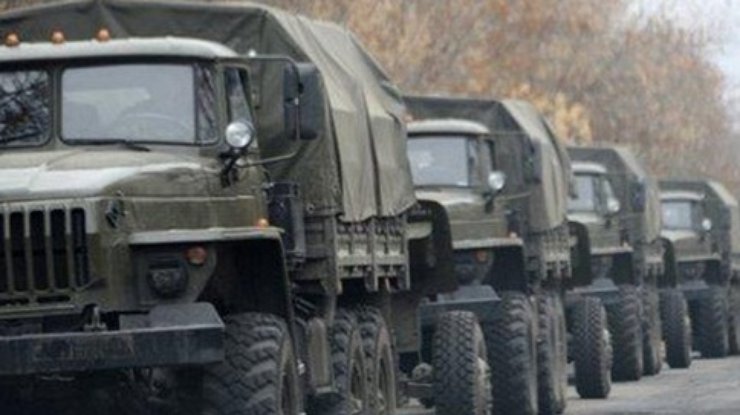 Замеченная ОБСЕ колонна техники под Донецкам принадлежит террористам ДНР