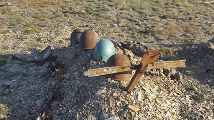В зоне АТО нашли останки семерых бойцов (фото)