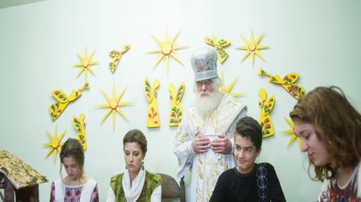 Марина Порошенко с детьми побывала у Святого Николая (фото)