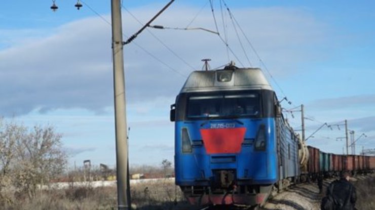 Взорванный в Одессе поезд вез уголь из России