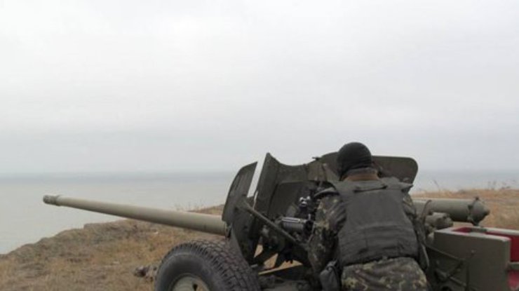 Артиллерию Украины отведут после прекращения огня
