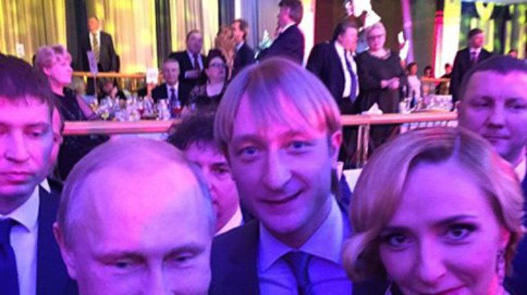 Плющенко уже встретил Новый год с Путиным (фото)