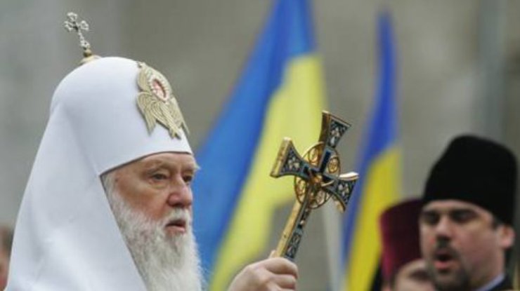 Патриарх Филарет в Рождество пожелал Украине мира