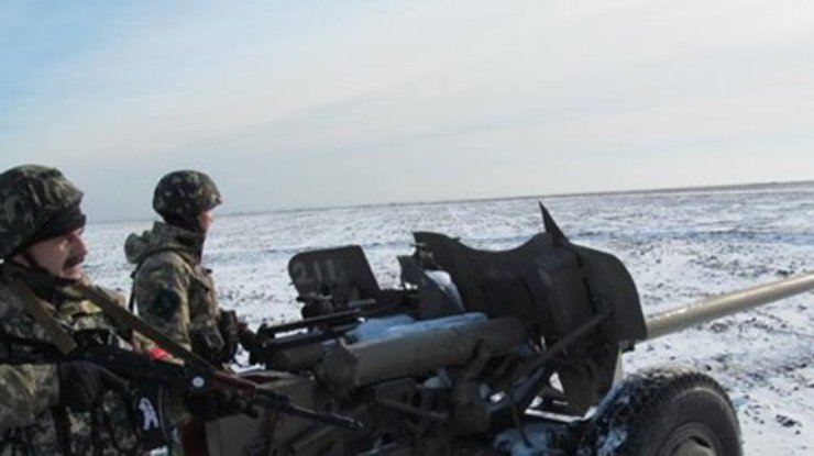 Военные стягивают артиллерию в Горловку