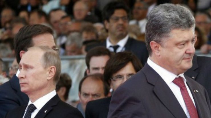 Порошенко склоняет Путина к мирному урегулированию на Донбассе