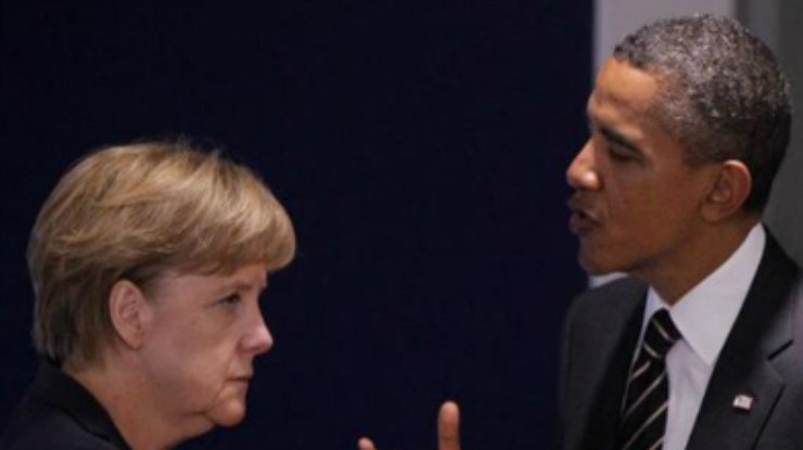Обама и Меркель усилят давление на Россию
