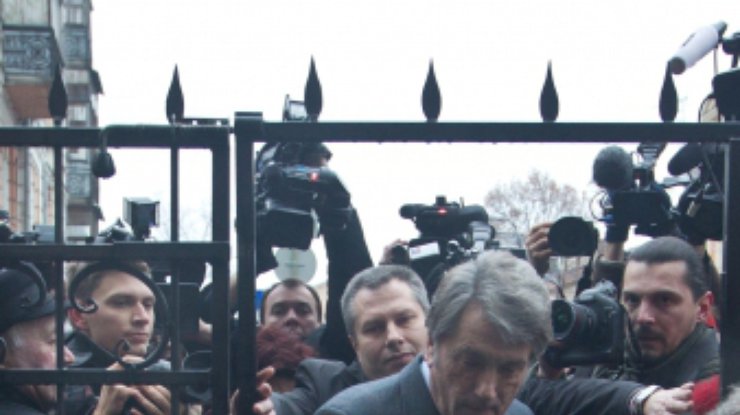 Ющенко показался в ГПУ