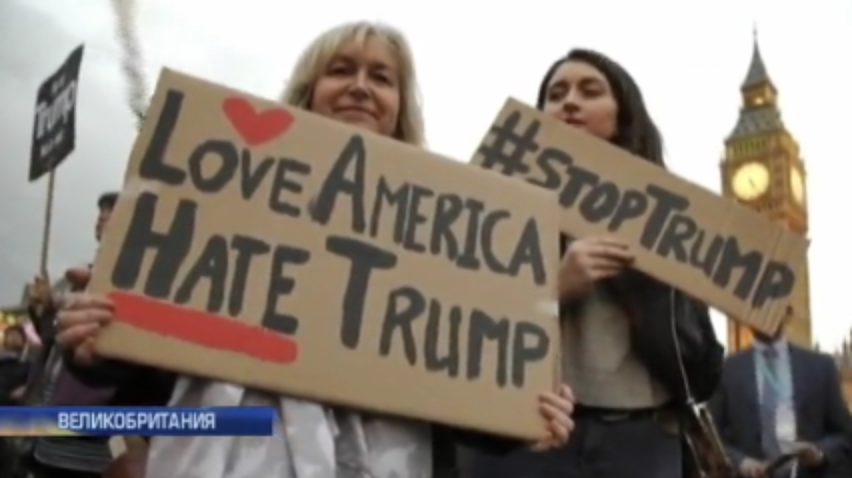 Британцы встретят Трампа массовыми акциями протеста