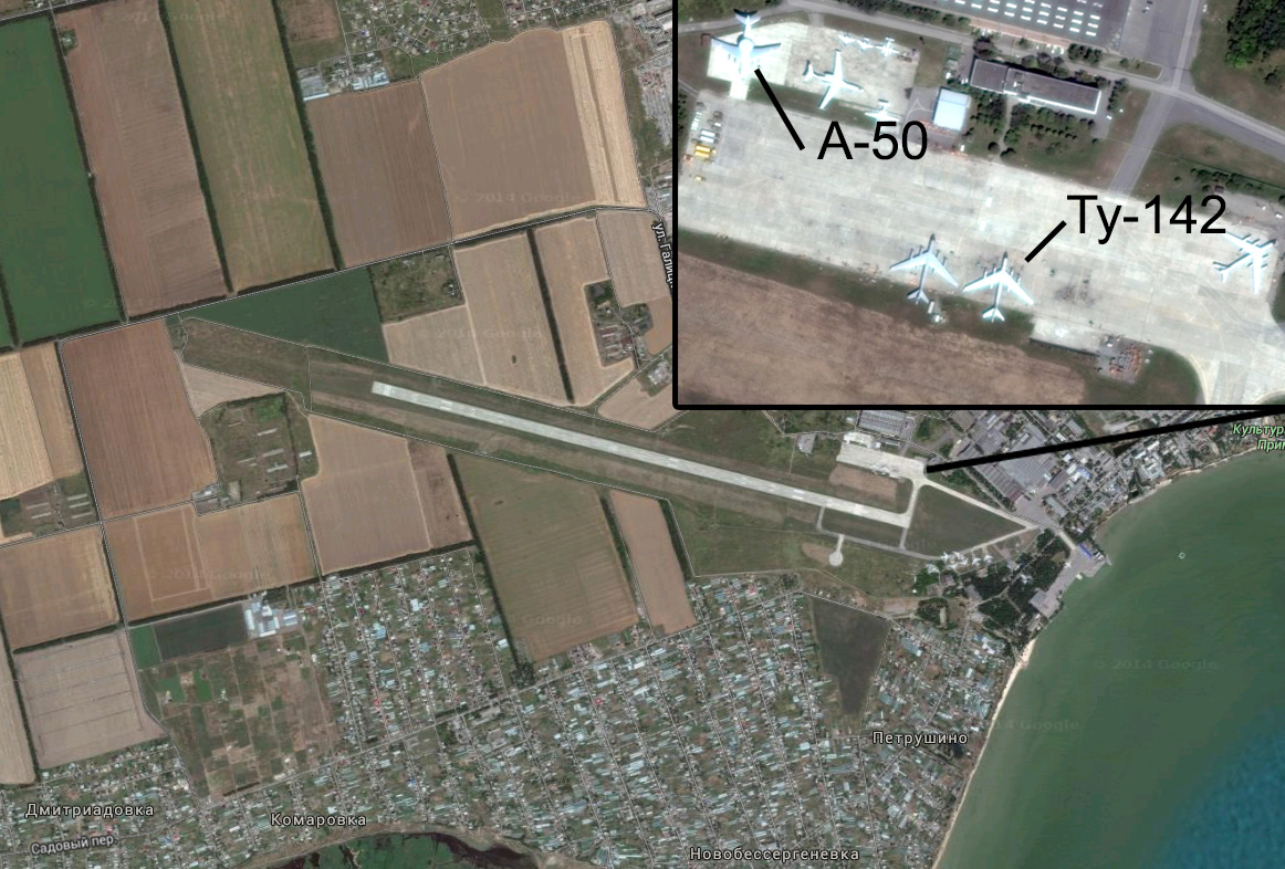 Украинские СМИ: В Таганрог прибывают российские военные самолеты с военными и вооружением