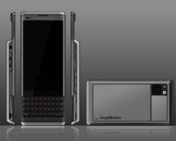 Смартфон Sony Ericsson Hikaru. Фото Сoncept-phones.com