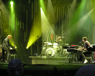 Выступление группы Keane. Фото Wikipedia.org
