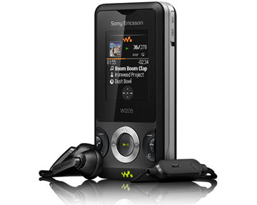 Sony Ericsson W205 Walkman. Фото Mobile.mail.ru
