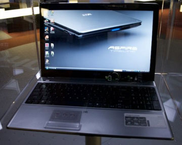 Ноутбук серии Timeline компании Acer. Фото Slashgear.com