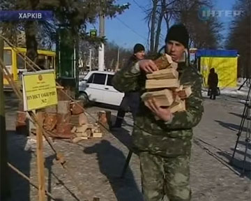 В Харькове бездомных обогревают с помощью 