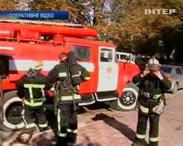 В Тернополе горело издательство медицинской книги Происшествия Видео.
