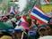 Во время демонстрации в Таиланде неизвестные подорвали бомбу (видео)