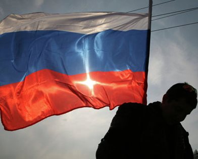 Над Луганской ОГА подняли российский флаг