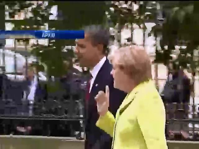 Меркель и Обама осудили действия России (видео)