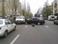 ДТП в центре Киева: Chrysler на скорости влетел в микроавтобус