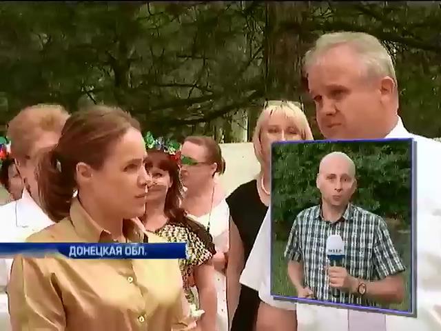 В Красноармейске приняли более 100 больных из Славянска (видео) (видео)