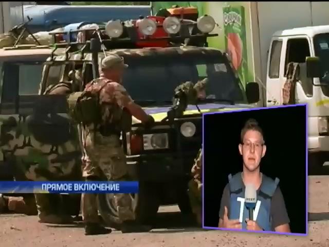 Террористы пытаются вырваться из окруженного войсками Донецка (видео)